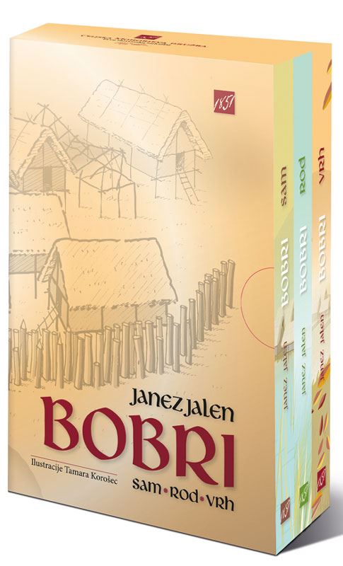 Bobri - komplet (Sam, Rod, Vrh)