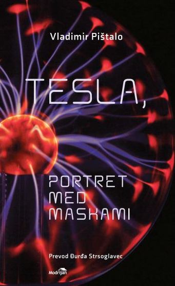 Tesla, portret med maskami (mehka vezava)