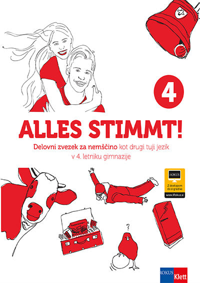 ALLES STIMMT! 4 - DELOVNI ZVEZEK, IZD. 2021