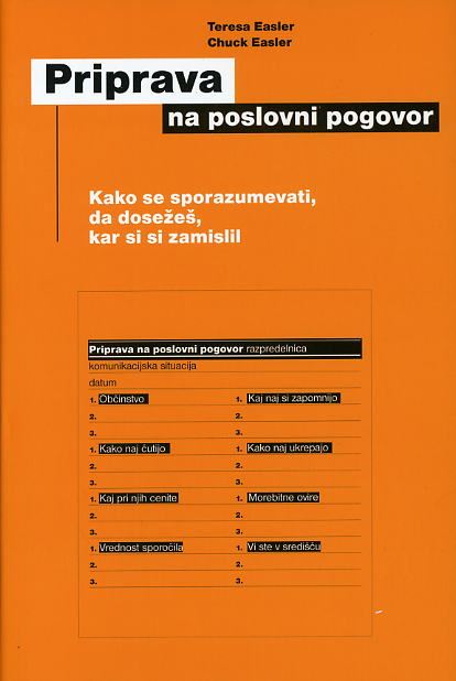 PRIPRAVA NA POSLOVNI POGOVOR