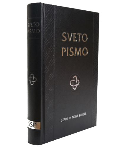 Sveto pismo Stare in Nove zaveze (brez apokrifnih/devterokanoničnih knjig), v črni barvi