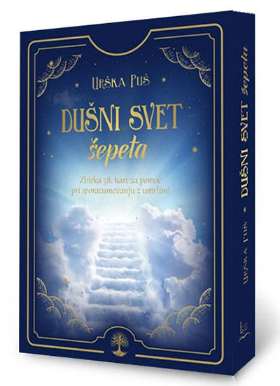 Dušni svet šepeta: zbirka 58. kart za pomoč pri sporazumevanju z umrlimi (karte)