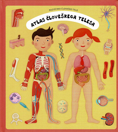 Atlas človeškega telesa: raziščimo človeško telo