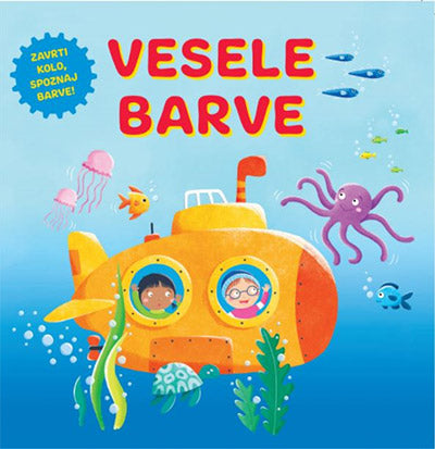 Vesele barve (kartonka s kolesci)