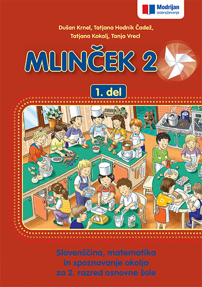MLINČEK 2, 1. DEL, DELOVNI UČBENIK