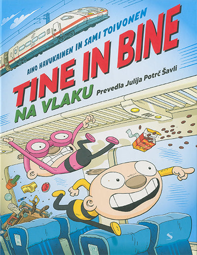 Tine in Bine na vlaku