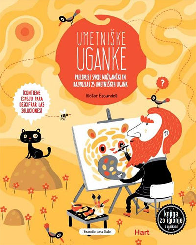 Umetniške uganke: preizkusi svoje možgančke in razvozlaj 25 umetniških ugank