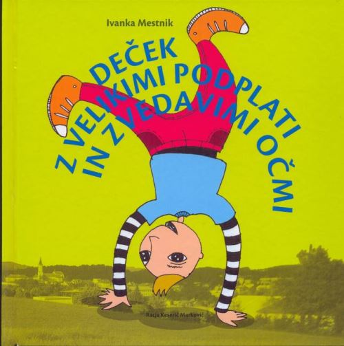 DEČEK Z VELIKIMI PODPLATI IN ZVEDAVIMI OČMI