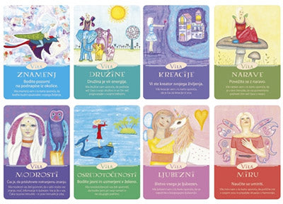 Orakeljske karte: karte s sporočili iz vilinskega kraljestva