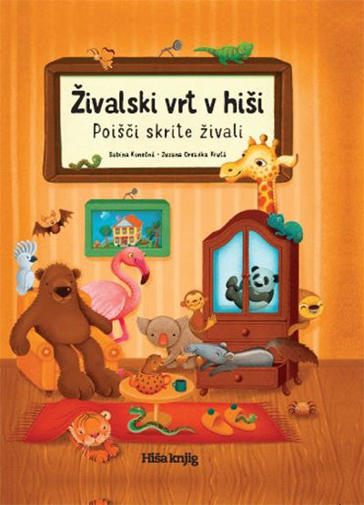 Živalski vrt v hiši: poišči skrite živali