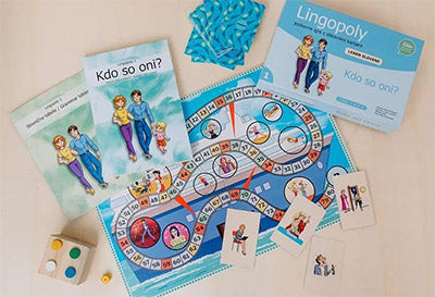 LINGOPOLY: Kdo so oni? (learn Slovenian)