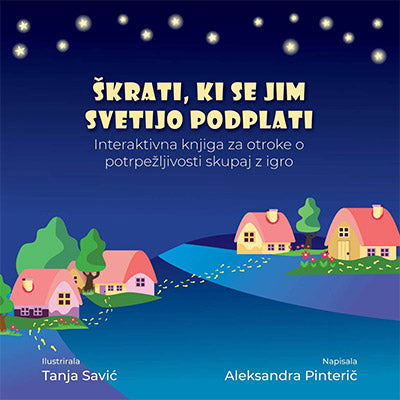 Škrati, ki se jim svetijo podplati: interaktivna knjiga za otroke o potrpežljivosti skupaj z igro in vodeno meditacijo