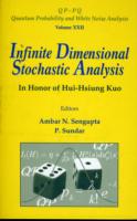 INFINITE DIMENSIONAL STOCHASTIC ANALYSIS