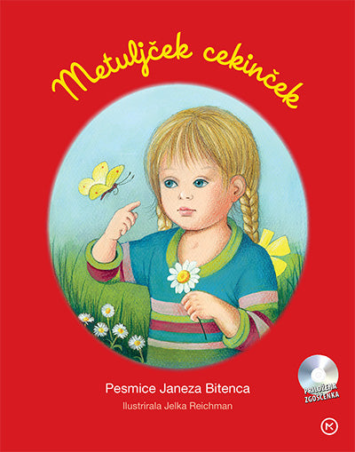 METULJČEK CEKINČEK S CD