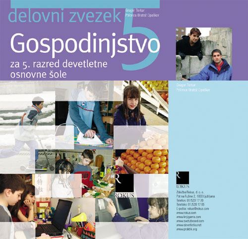 GOSPODINJSTVO 5, delovni zvezek za gospodinjstvo v 5. razredu osnovne šole (DO RAZPRODAJE)