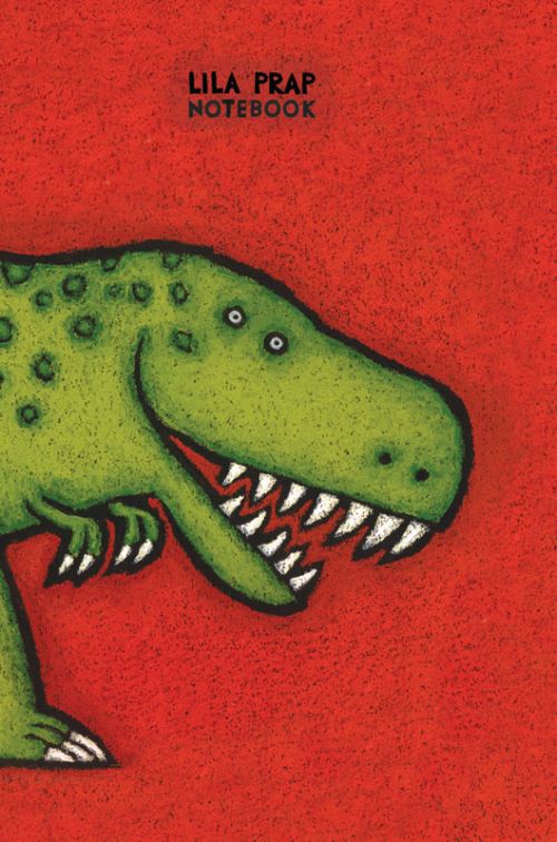 LILA PRAP NOTEBOOK - DINOZAVER