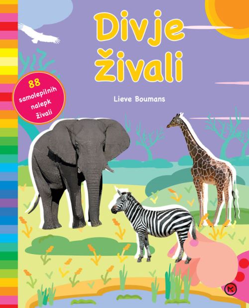 Divje živali - z nalepkami