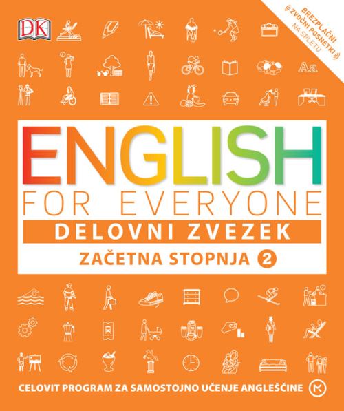 English for everyone, Začetna stopnja 2, delovni zvezek z nalogami