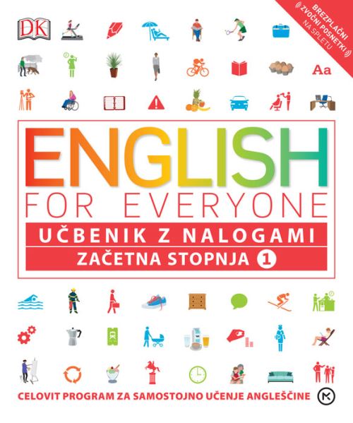 English for everyone, Začetna stopnja 1, učbenik z nalogami