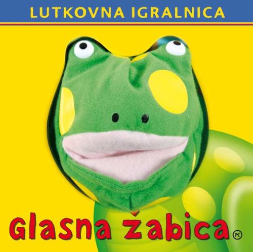 Glasna žabica - kartonka z lutko