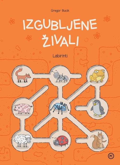 Izgubljene živali, Labirinti, za otroke od 4-8 leta
