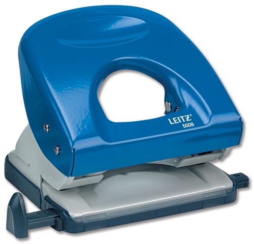 Luknjač leitz 5008 moder