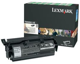 Toner Lexmark T650H11E black