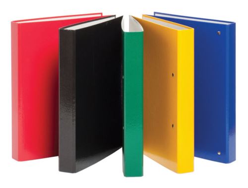 Mapa A4, 40mm, 2-rinčna, zelena