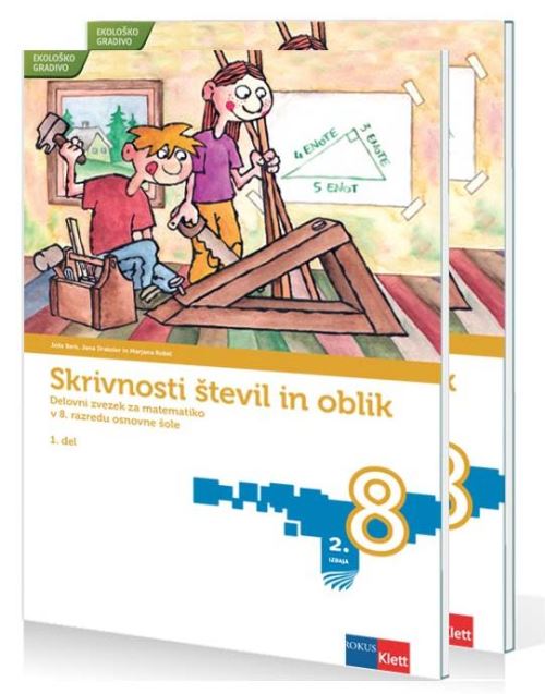 SKRIVNOSTI ŠTEVIL IN OBLIK 8/9 - DZ,PRENOVLJENO