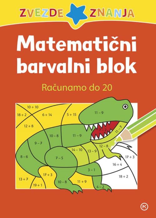 Matematični barvalni blok - Računamo do 20