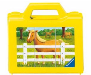 Sestavljanka Ravensburger - Na kmetiji, 12 kock