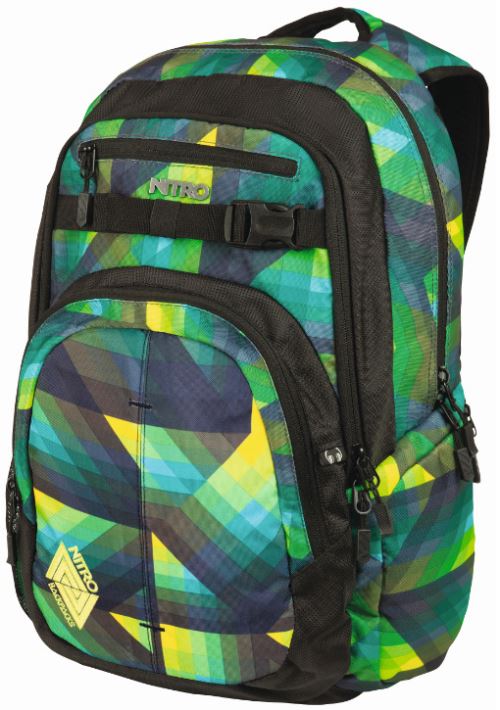 Nahrbtnik NITRO CHASE, Geo green