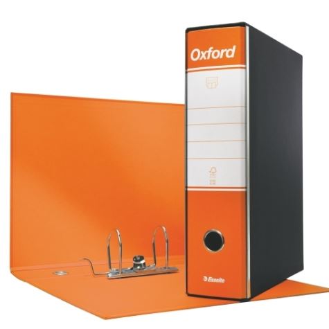 Registrator Oxford A4/oranžen/8cm