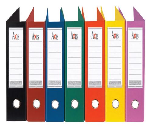 Samostoječ registrator Axis Master A4/50mm, roza