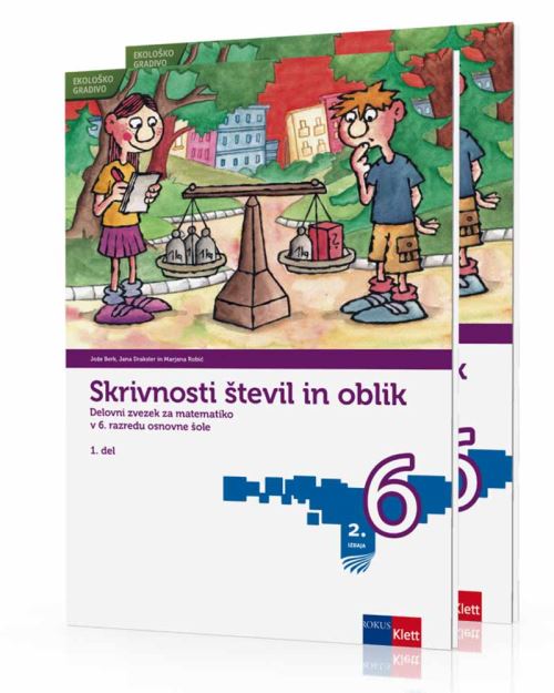 SKRIVNOSTI ŠTEVIL IN OBLIK 6 - DZ (2D) 2. IZD