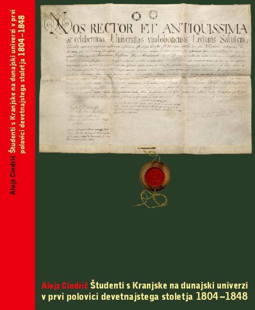Študenti s Kranjske na dunajski univerzi v prvi polovici devetnajstega stoletja 1804-1848