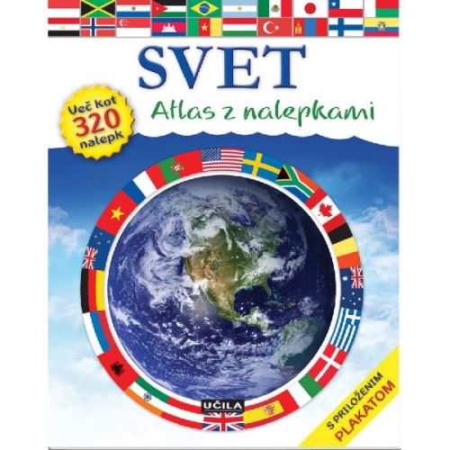 SVET: ATLAS Z NALEPKAMI