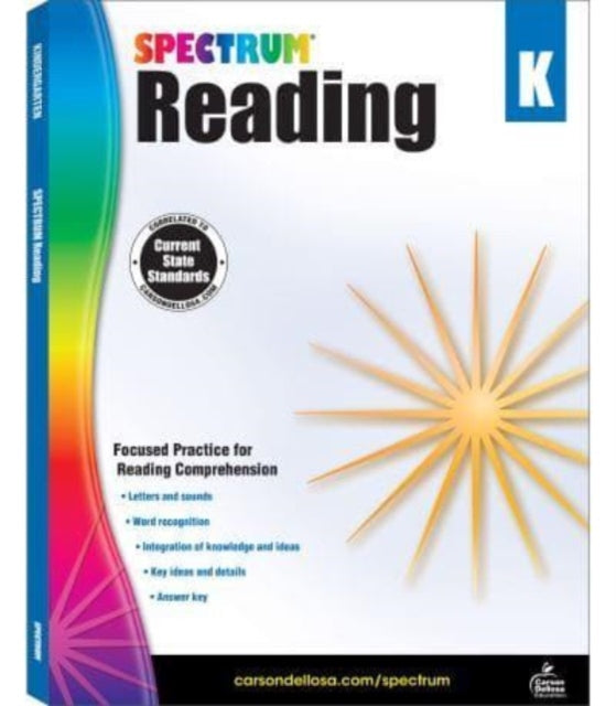 Spectrum Reading Workbook Grade K