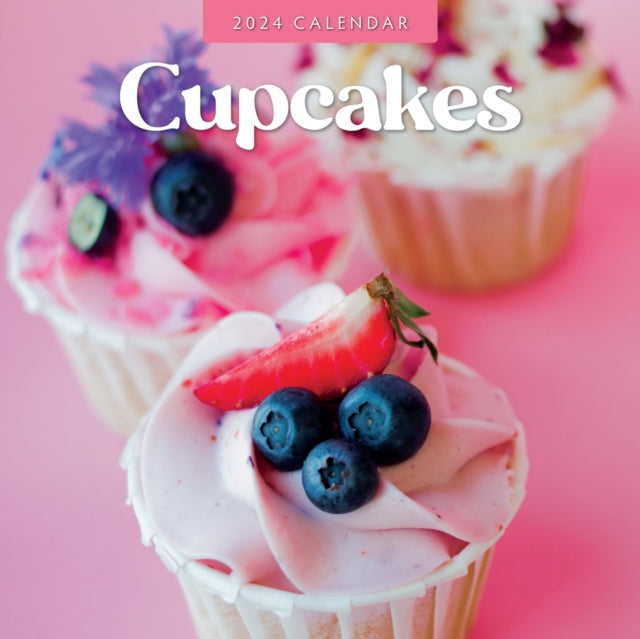 Cupcakes 2024 Square Wall Calendar EMKA