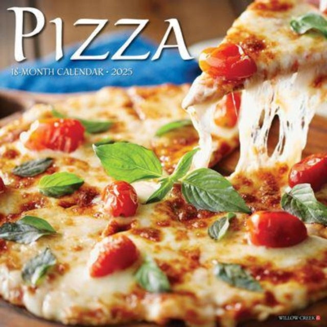 Pizza 2025 12 X 12 Wall Calendar