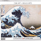 Puzzle Great Wave off Kanagawa - Hokusai, 1000 kosov