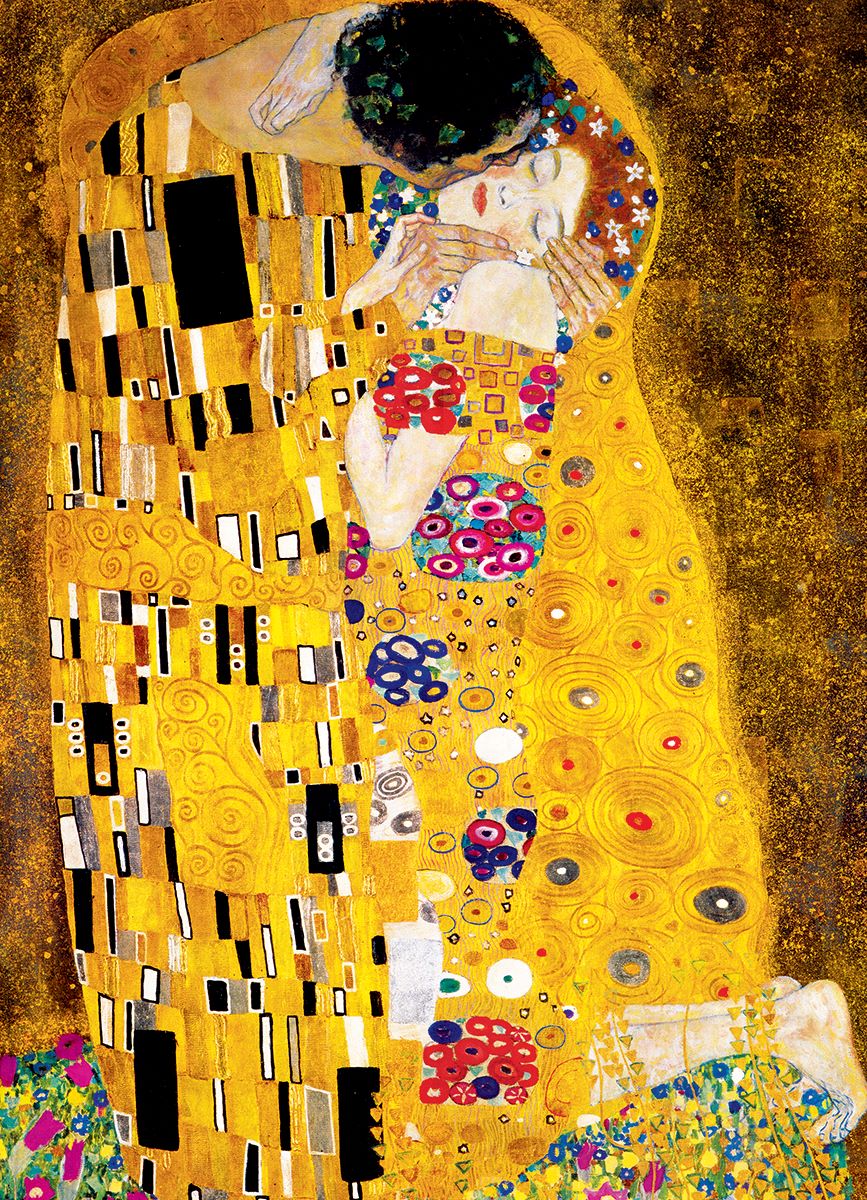 Puzzle The Kiss - Klimt, 1000 kosov