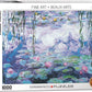 Puzzle Water lilies - Monet, 1000 kosov