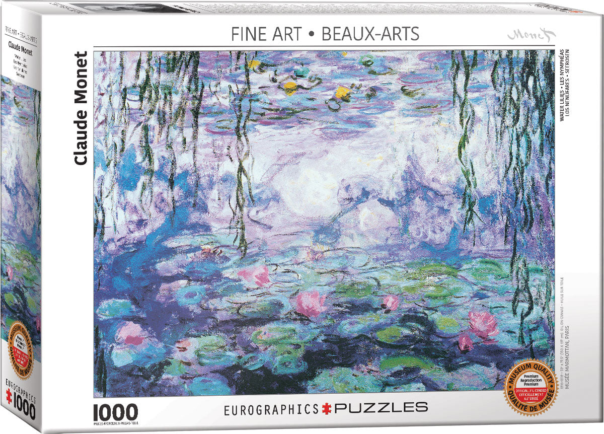 Puzzle Water lilies - Monet, 1000 kosov