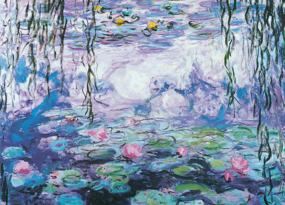 Puzzle Water lilies - Monet, 1000 kosov