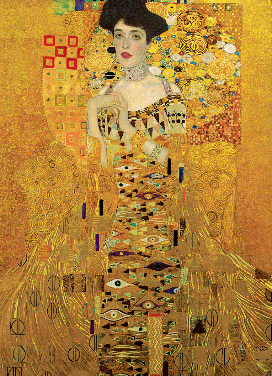 Puzzle Adele Bloch-Bauer I - Klimt, 1000 kosov