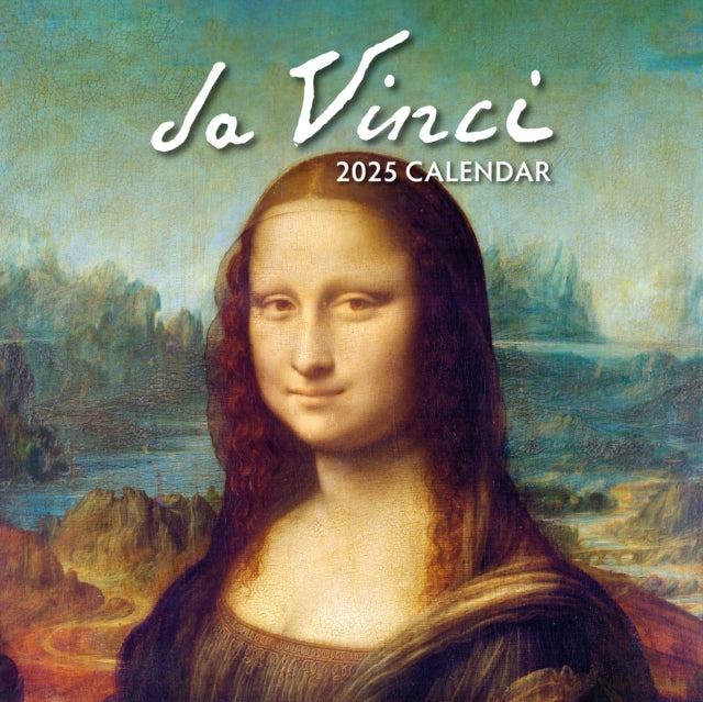 Da Vinci 2025 Square Wall Calendar