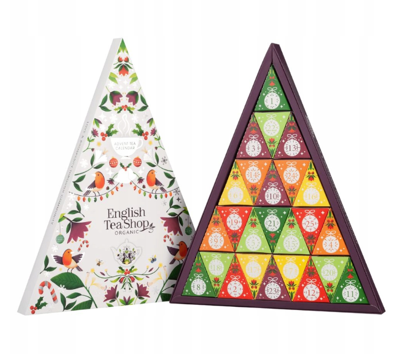 Čaj Adventni koledar, Trikoten White, 25 vrečk