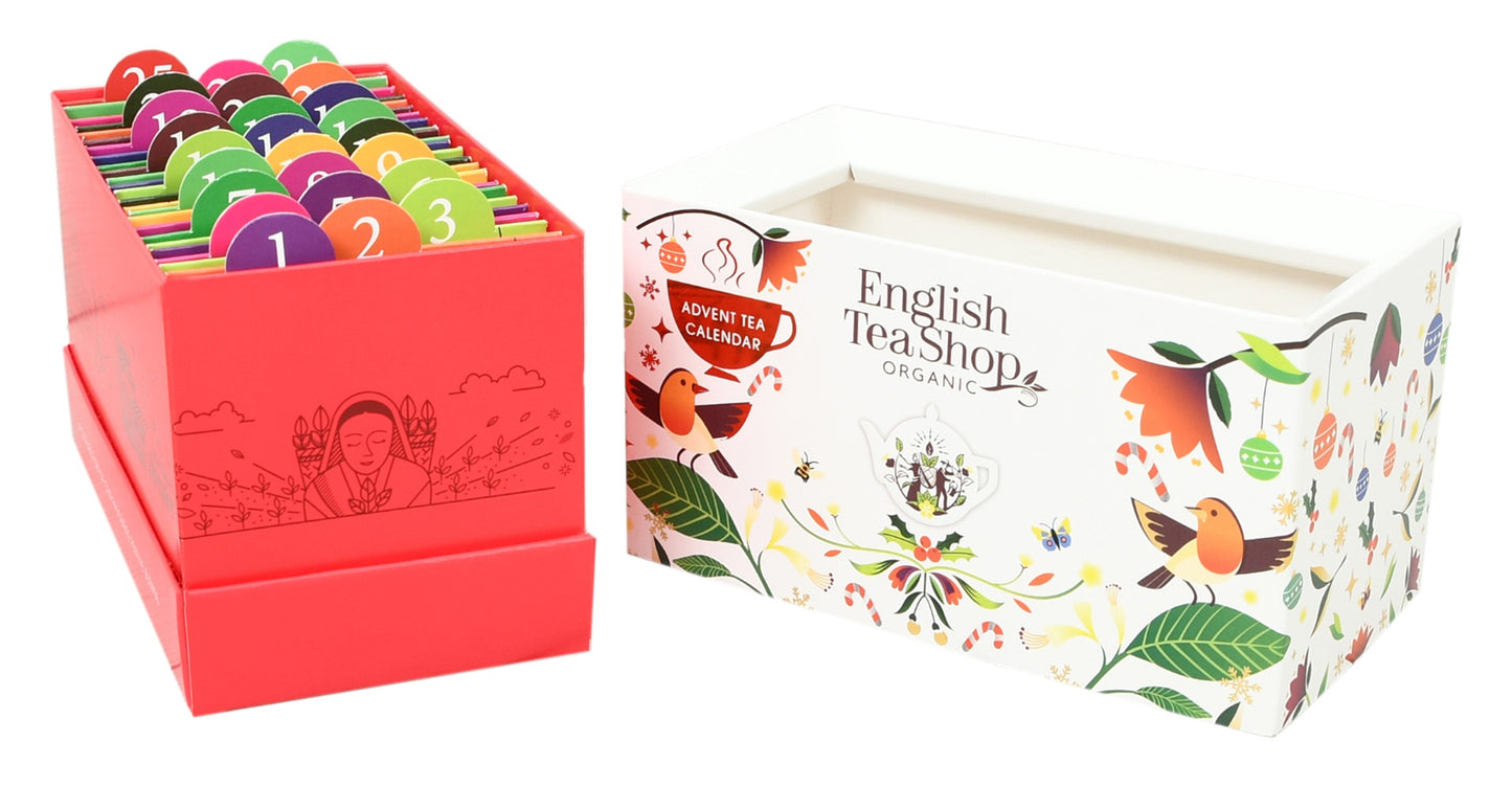 Čaj adventni koledar, v škatli 25 vrečk