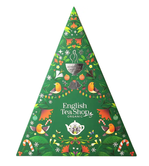 Čaj adventni koledar, Trikoten zelen, 25 vrečk